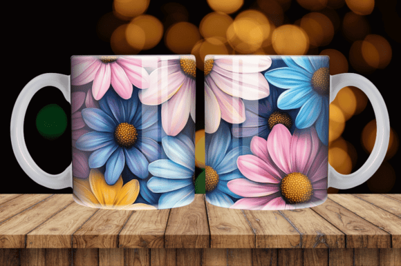 Download Spring Floral Mug Tumbler Wrap - Tumbler wrap Collection