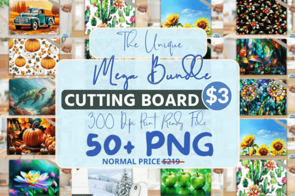 Download Unique Mega Cutting Board PNG Bundle - Bundle Collection
