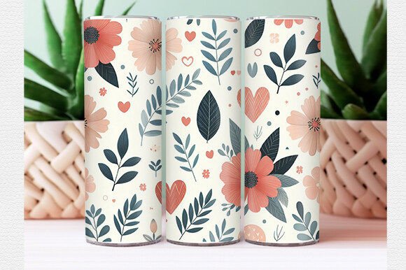 Download Flower Tumbler Wrap - Tumbler wrap Collection