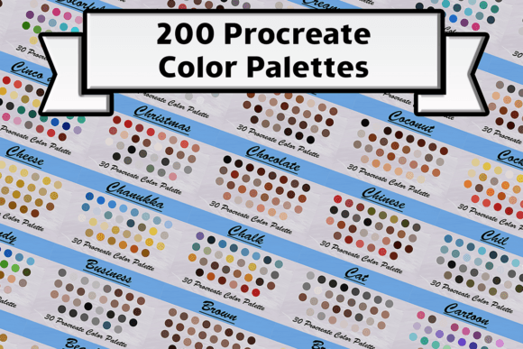 Download Procreate Color Palette Bundle - Bundle Collection