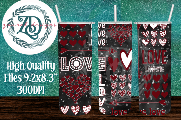 Download Valentine’s Day Tumbler Wrap - Tumbler wrap Collection