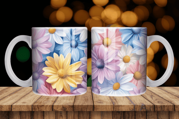 Download Spring Floral Mug Tumbler Wrap - Tumbler wrap Collection
