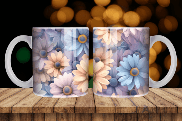 Download Spring Floral Mug Tumbler Wrap - Tumbler wrap Collection