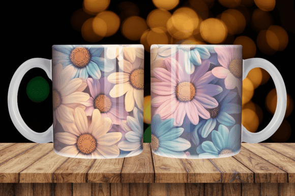 Download Spring Floral Mug Tumbler Wrap - Tumbler wrap Collection