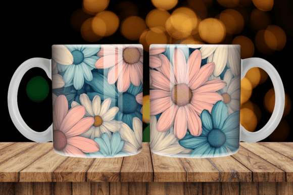 Download Spring Floral Mug Tumbler Wrap - Tumbler wrap Collection