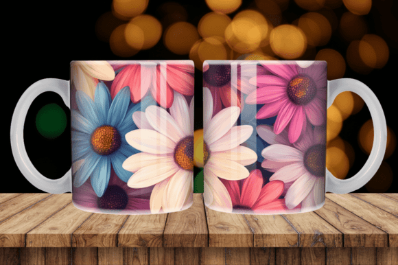 Download Spring Floral Mug Tumbler Wrap - Tumbler wrap Collection