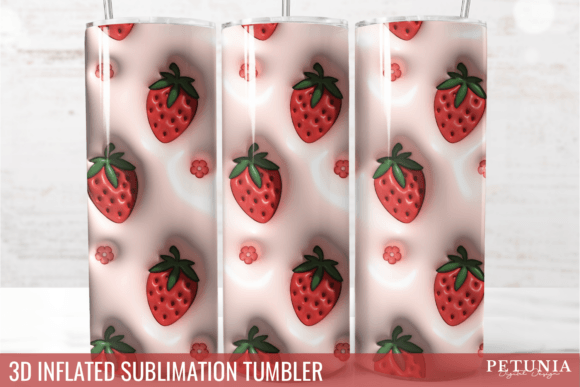 Download 3D Inflated Sublimation Tumbler Wrap - Tumbler wrap Collection