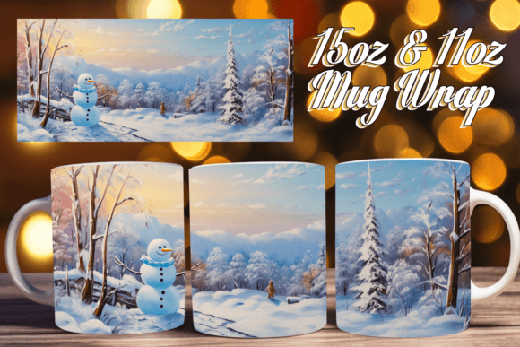 Download Warm Winter Mugs: Mug Wrap - Mugs Collection
