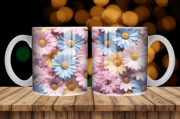 Download Spring Floral Mug Tumbler Wrap - Tumbler wrap Collection