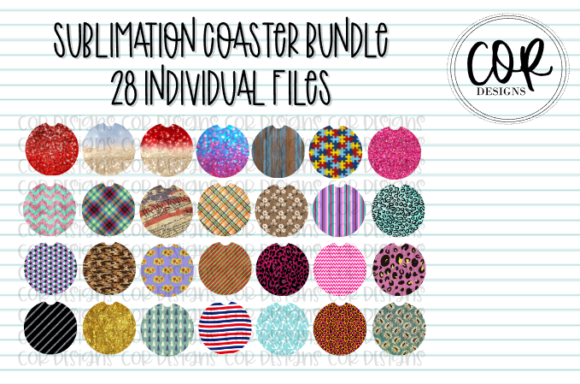 Download Sublimation Car Coaster Bundle - Bundle Collection